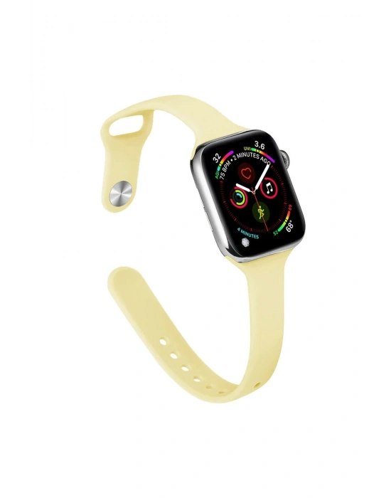 Newface Apple Watch 38mm Klasik Kordon - Sarı