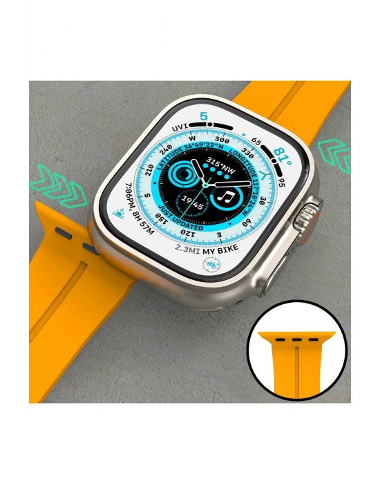 Newface Apple Watch 38mm KR412 Elegance Stylısh Kordon - Lila