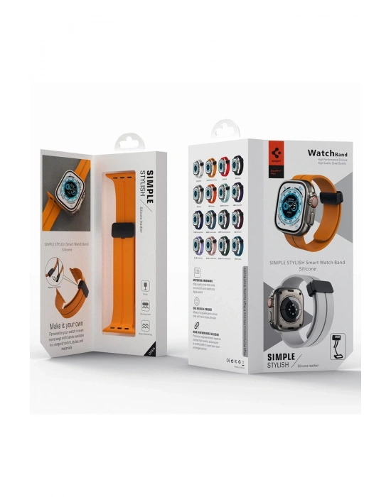 Newface Apple Watch 38mm KR412 Elegance Stylısh Kordon - Pudra