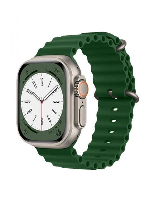 Newface Apple Watch 38mm Ocean Kordon - Koyu Yeşil