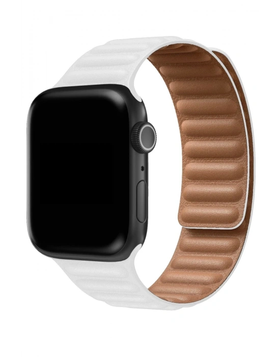Newface Apple Watch 42mm Loop Kordon - Beyaz