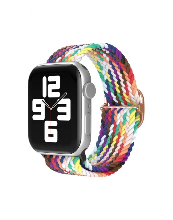 Newface Apple Watch 42mm Star Kordon - Gökkuşağı 2