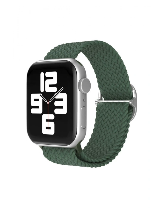 Newface Apple Watch 42mm Star Kordon - Koyu Yeşil