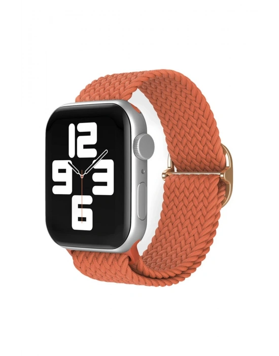 Newface Apple Watch 42mm Star Kordon - Turuncu