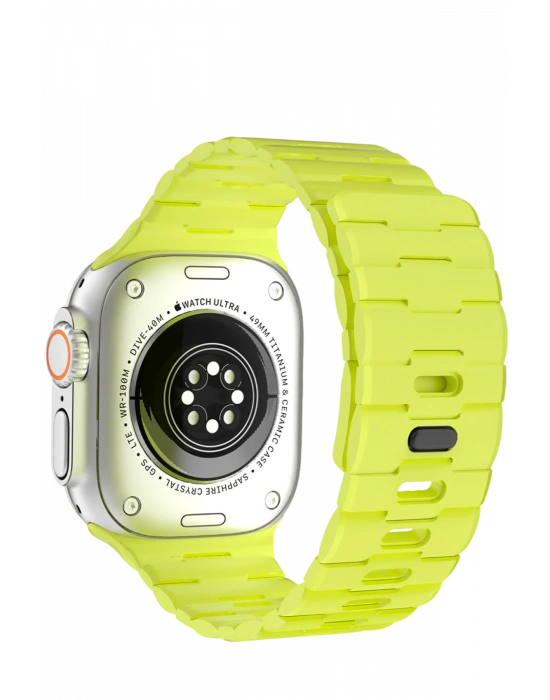 Newface Apple Watch Ultra 49mm Wowen Kordon - Yeşil