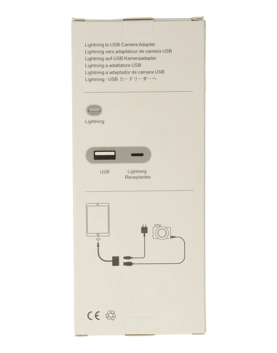 Newface APR22 Iphone Otg 2in1 - Beyaz