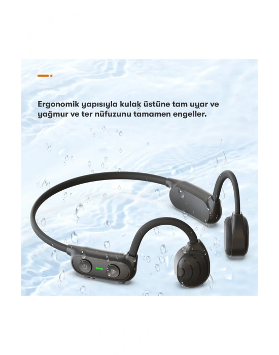 Newface AS10 Plus Suya Dayanıklı Bluetooth Kulaklık - Siyah