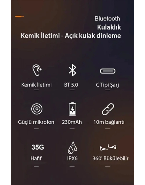 Newface AS10 Plus Suya Dayanıklı Bluetooth Kulaklık - Siyah