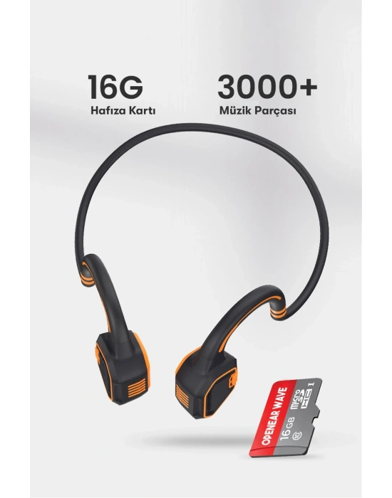 Newface AS9 Suya Dayanıklı Bluetooth Kulaklık - Siyah