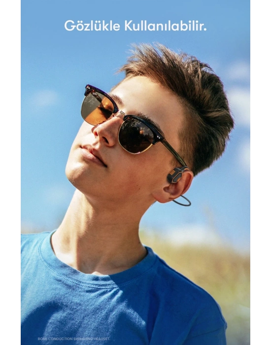 Newface AS9 Suya Dayanıklı Bluetooth Kulaklık - Siyah