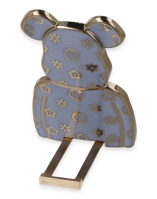 Newface Astro Stand Ayıcık Desenli - Açık Mavi