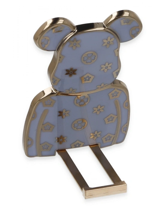 Newface Astro Stand Ayıcık Desenli - Açık Mavi