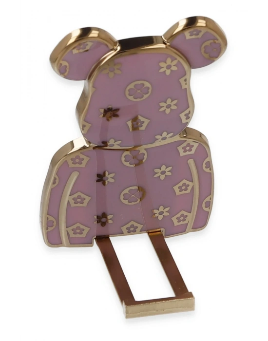 Newface Astro Stand Ayıcık Desenli - Mor