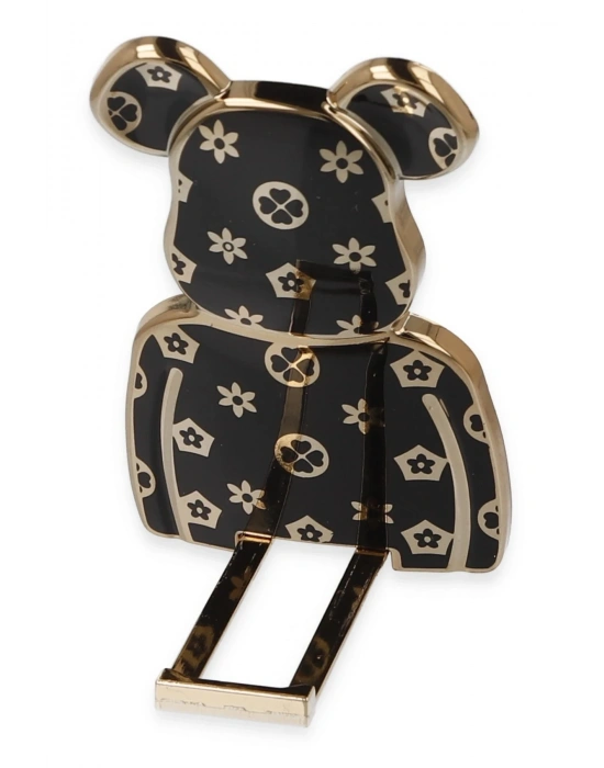 Newface Astro Stand Ayıcık Desenli - Siyah