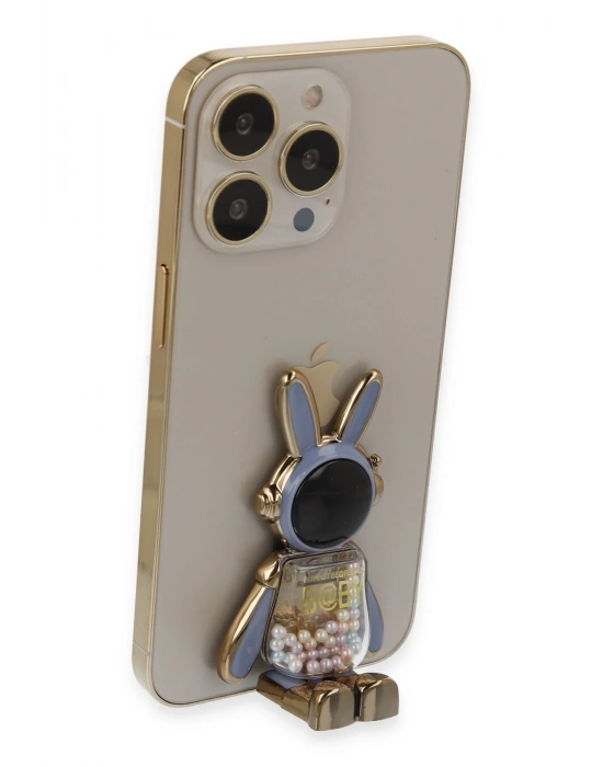 Newface Astro Stand Tavşan Astronot - Siyah