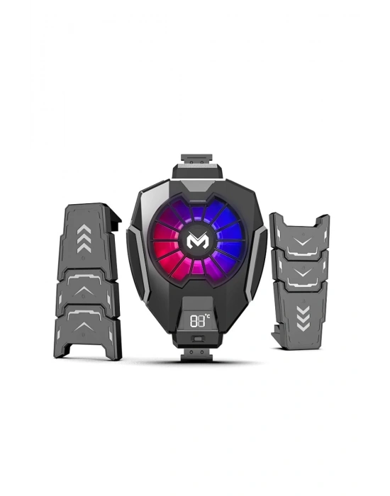 Newface DL05 RGB Radyatör  Tablet ve Telefon Soğutucu Fan - Siyah