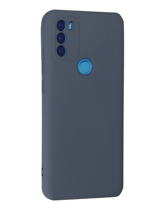 Newface General Mobile GM 21 Plus Kılıf Nano içi Kadife Silikon - Gri