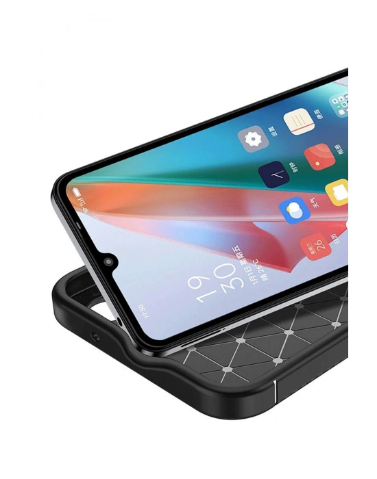 Newface Honor Magic 7 Lite Kılıf Auto Focus Karbon Kapak - Siyah