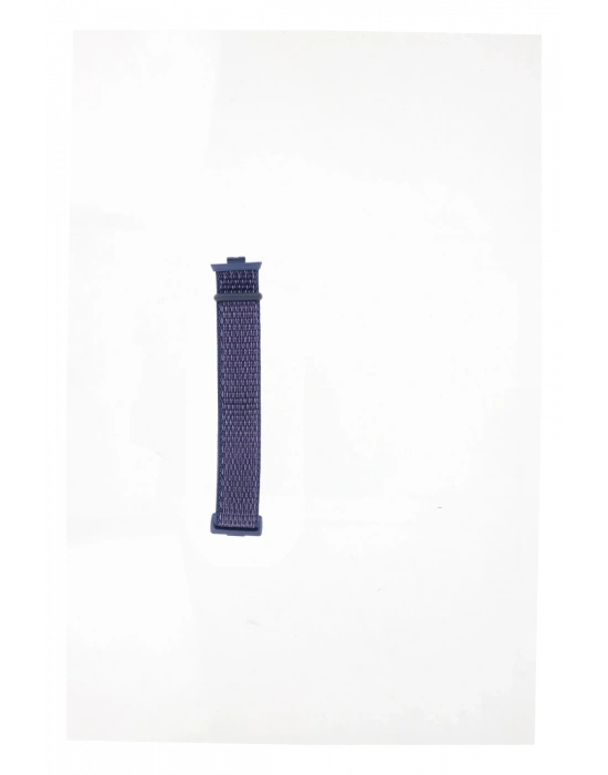 Newface Huawei Fit 4 Hasırlı Cırtcırtlı Kordon - Lacivert-Mürdüm