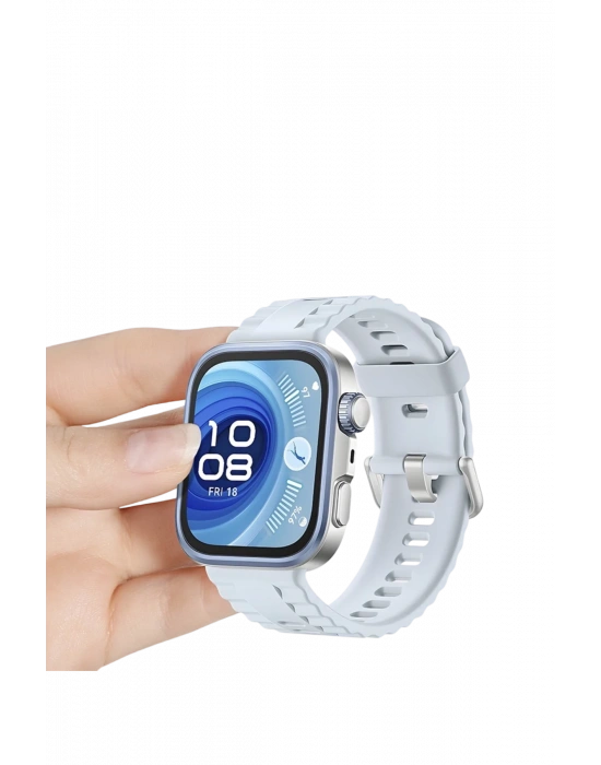 Newface Huawei Fit 4 Nova Silikon Kordon - Açık Mavi