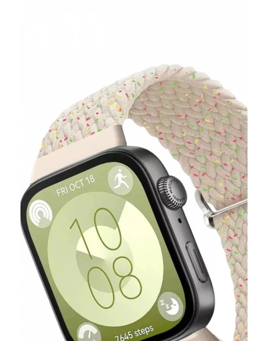 Newface Huawei Fit 4 Star Kordon - Gri-Turuncu