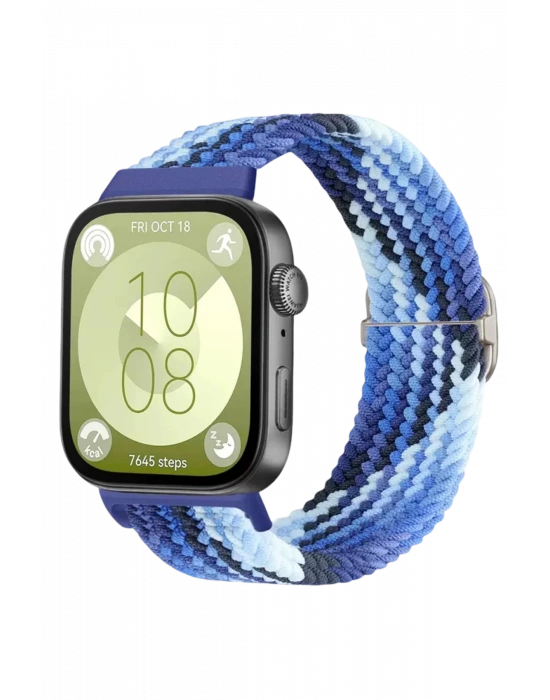 Newface Huawei Fit 4 Star Kordon - Lacivert-Mavi