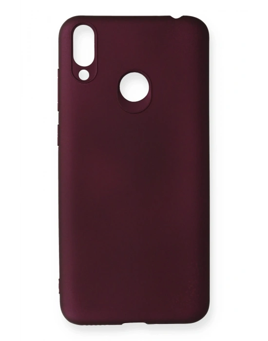 Newface Huawei Honor 8C Kılıf First Silikon - Mürdüm