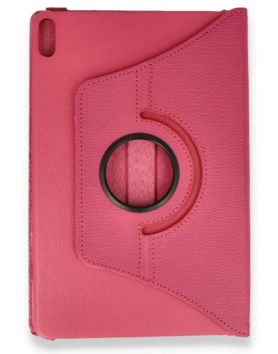 Newface Huawei Honor Pad X8A Kılıf 360 Tablet Deri Kılıf - Pembe