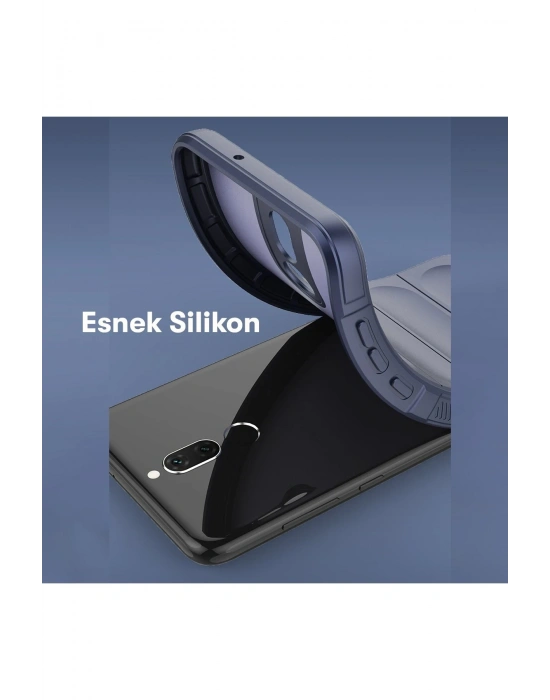 Newface Huawei Mate 10 Lite Kılıf Optimum Silikon - Kırmızı