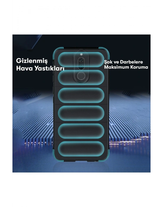 Newface Huawei Mate 10 Lite Kılıf Optimum Silikon - Siyah