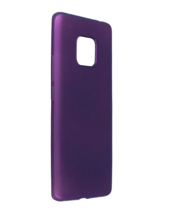 Newface Huawei Mate 20 Pro Kılıf First Silikon - Mürdüm