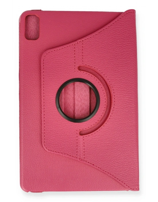Newface Huawei MatePad 10.4 Kılıf 360 Tablet Deri Kılıf - Pembe
