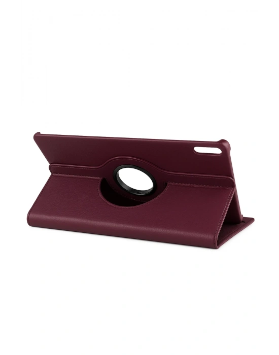 Newface Huawei MatePad 11 10.9 360 Tablet Deri Kılıf - Mürdüm