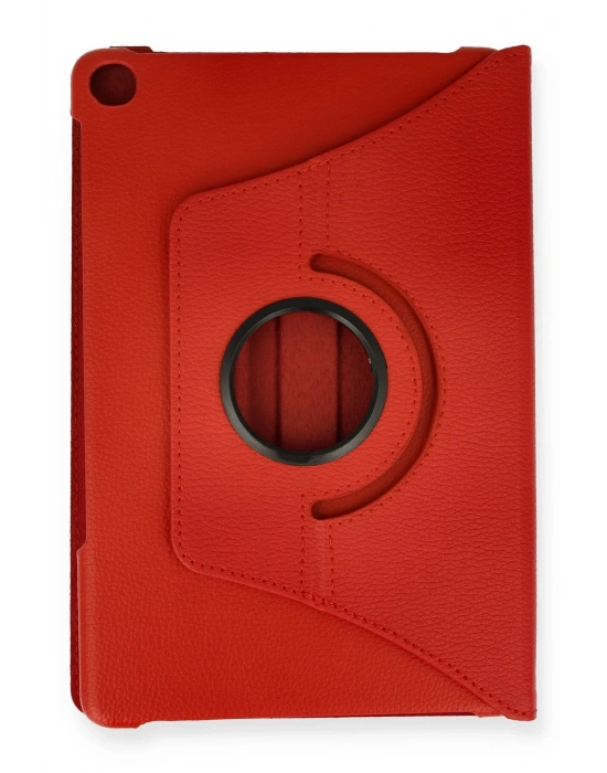 Newface Huawei MatePad T10S 10.1 Kılıf 360 Tablet Deri Kılıf - Kırmızı