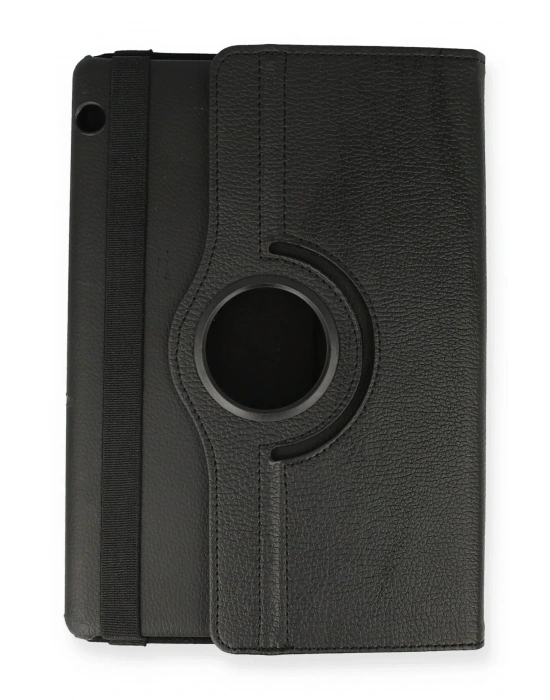 Newface Huawei MediaPad T5 10 Kılıf 360 Tablet Deri Kılıf - Siyah