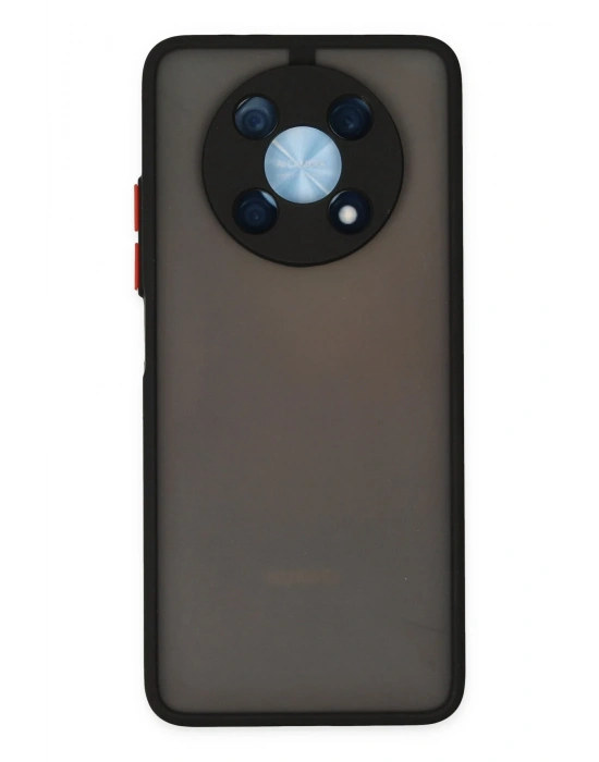 Newface Huawei Nova Y90 Kılıf Montreal Silikon Kapak - Siyah