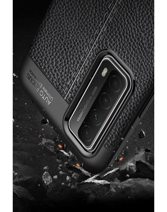 Newface Huawei P Smart 2021 Kılıf Auto Focus Kapak - Kırmızı