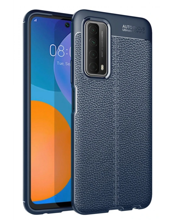 Newface Huawei P Smart 2021 Kılıf Auto Focus Kapak - Lacivert