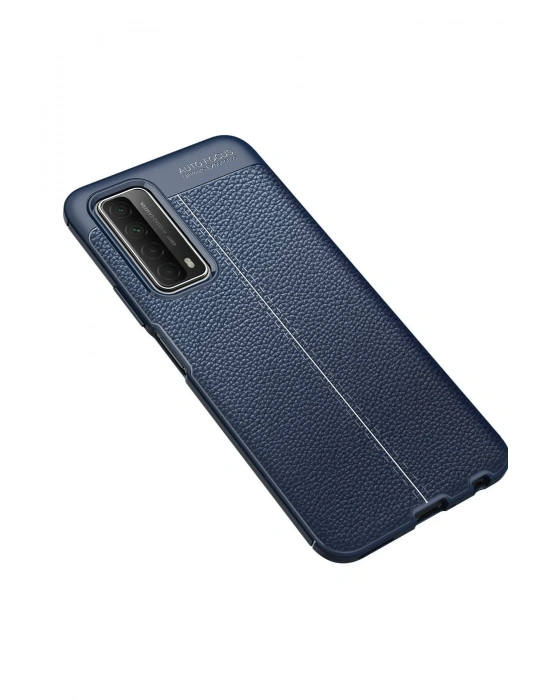 Newface Huawei P Smart 2021 Kılıf Auto Focus Kapak - Lacivert