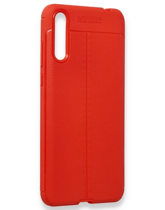 Newface Huawei P Smart S Kılıf Auto Focus Kapak - Kırmızı