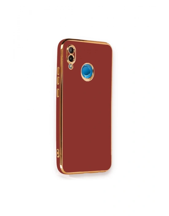 Newface Huawei P20 Lite Kılıf Volet Silikon - Kırmızı