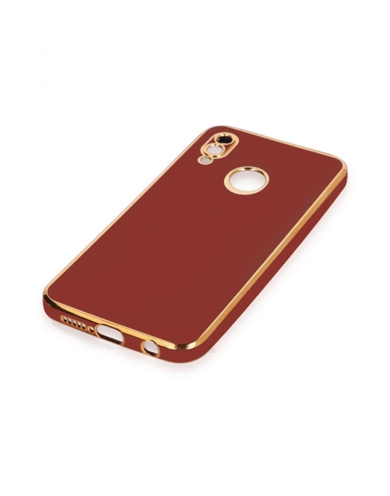 Newface Huawei P20 Lite Kılıf Volet Silikon - Kırmızı