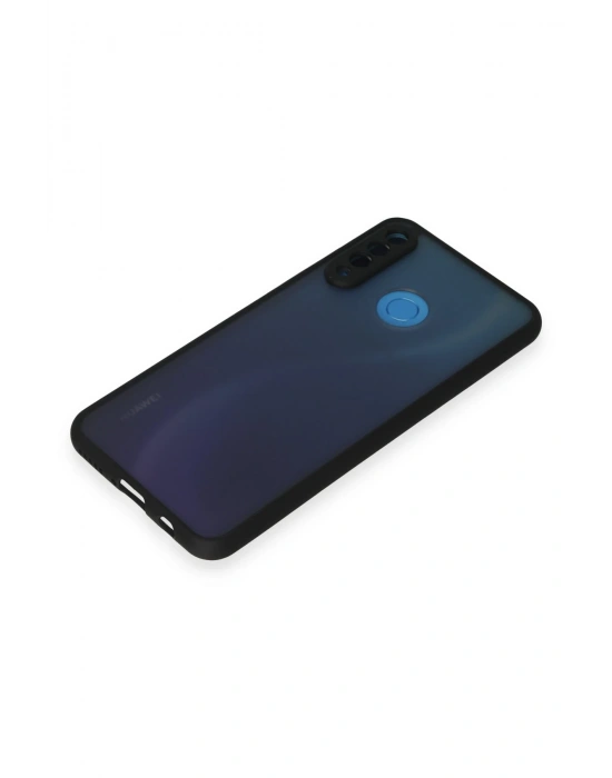 Newface Huawei P30 Lite Kılıf Montreal Silikon Kapak - Siyah