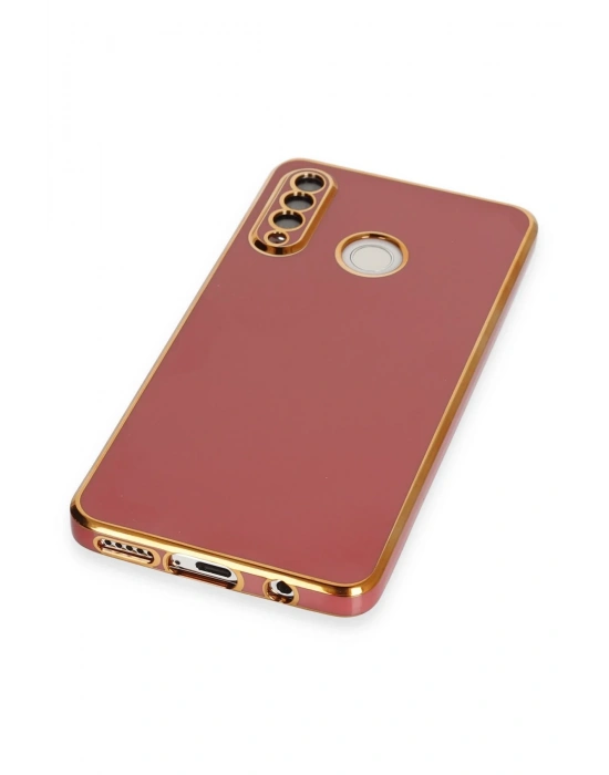 Newface Huawei P30 Lite Kılıf Volet Silikon - Kırmızı