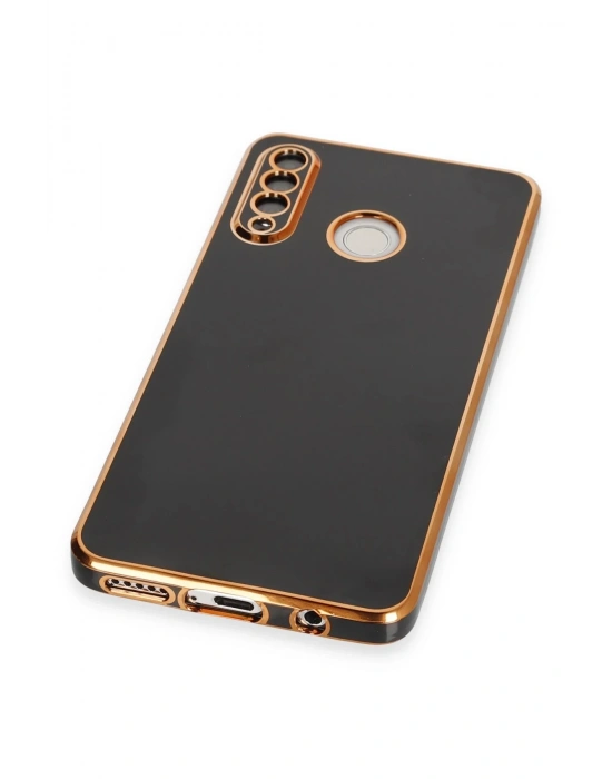 Newface Huawei P30 Lite Kılıf Volet Silikon - Siyah