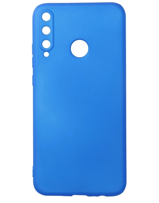 Newface Huawei P40 Lite E Kılıf First Silikon - Mavi