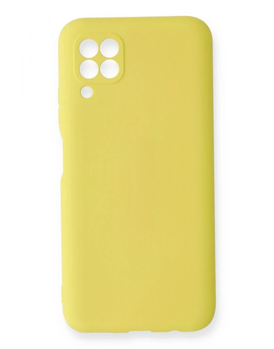 Newface Huawei P40 Lite Kılıf Nano içi Kadife Silikon - Sarı