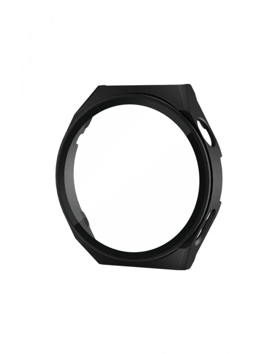 Newface Huawei Watch GT2 Pro 46mm Dota Camlı Kasa Ekran Koruyucu - Siyah