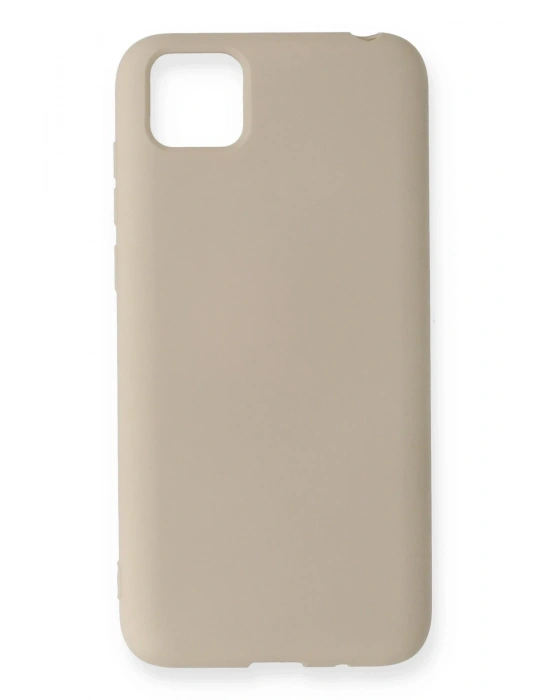 Newface Huawei Y5P Kılıf Nano içi Kadife Silikon - Kemik