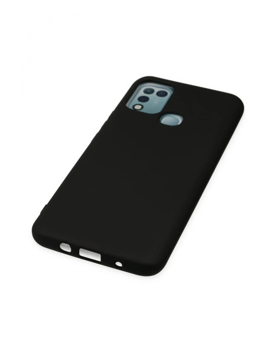 Newface İnfinix Hot 10 Play Kılıf Nano içi Kadife Silikon - Siyah